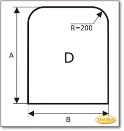 Plaque de sol, acier, format au choix S1