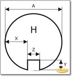 Plaque de sol, acier, format au choix S2