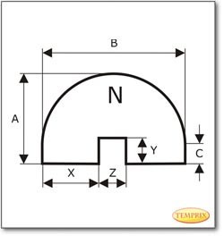 Plaque de sol, acier, format au choix S2