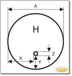 Plaque de sol, acier, format au choix S3