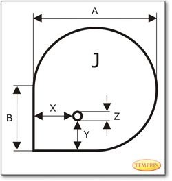 Plaque de sol, acier, format au choix S3