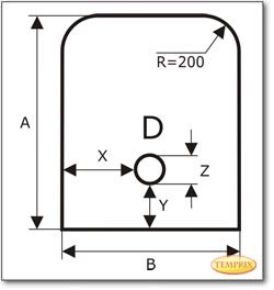 Plaque de sol, acier, format au choix S4