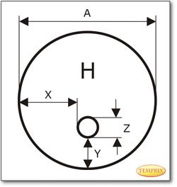 Plaque de sol, acier, format au choix S4