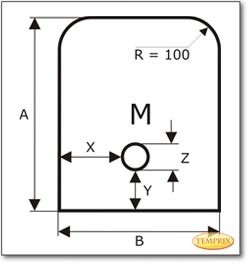 Plaque de sol, acier, format au choix S4