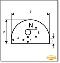 Plaque de sol, acier, format au choix S4