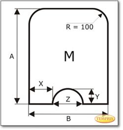 Plaque de sol, acier, format au choix S5