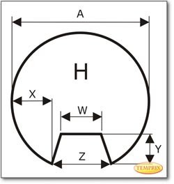 Plaque de sol, acier, format au choix S6