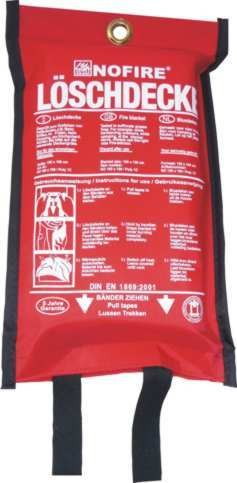 Couverture anti-feu 160 x 180 cm Poly