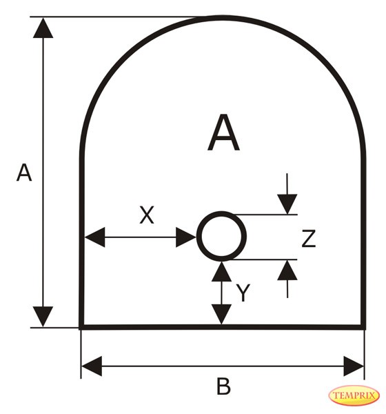 Plaque pare-étincelles Acier - Rectangle - | chez ofenseite.com