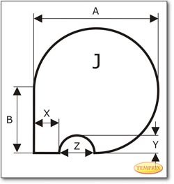 Plaque de sol, verre clair, format au choix S5
