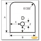 Plaque de sol, acier, format au choix S4