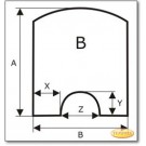 Plaque de sol, acier, format au choix S5