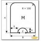 Plaque de sol, acier, format au choix S5