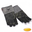 Gants de cheminée, poêle et barbecue, Couleur: gris - Premium