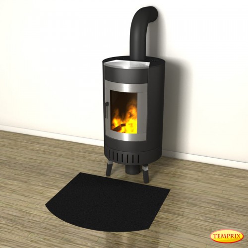 Plaque Protection Sol Devant Cheminée Sur Mesure Vitre De Cheminee Bombee Plaques De Sol Pare Etincelles