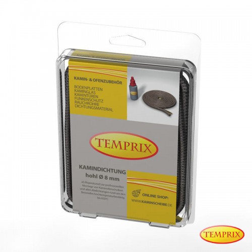 vitre de cheminee bombee plaques de sol pare etincelles conduits de cheminee joint d etancheite rond creux o 8 mm 3 m incl colle speciale vitres de cheminee pare etincelles joints d etancheite portes de cheminee